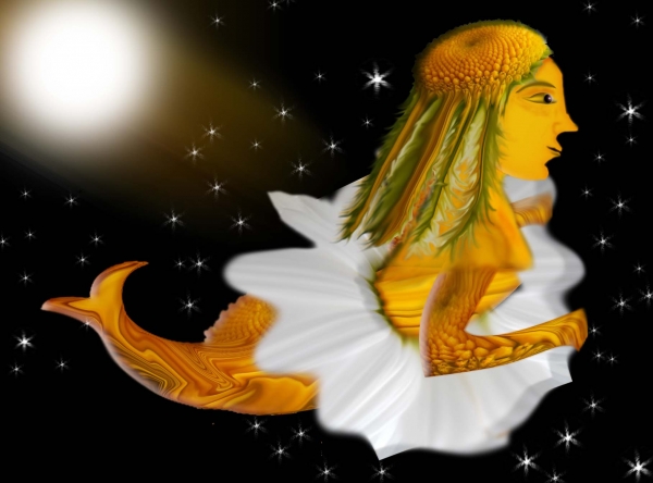 Creation of Daisy fairy: Step 8